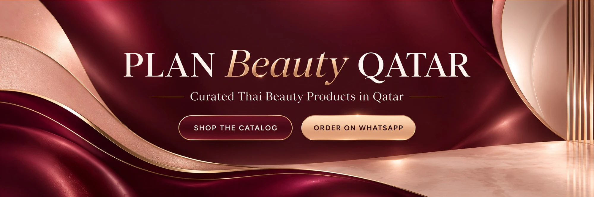 PLAN Beauty QATAR banner