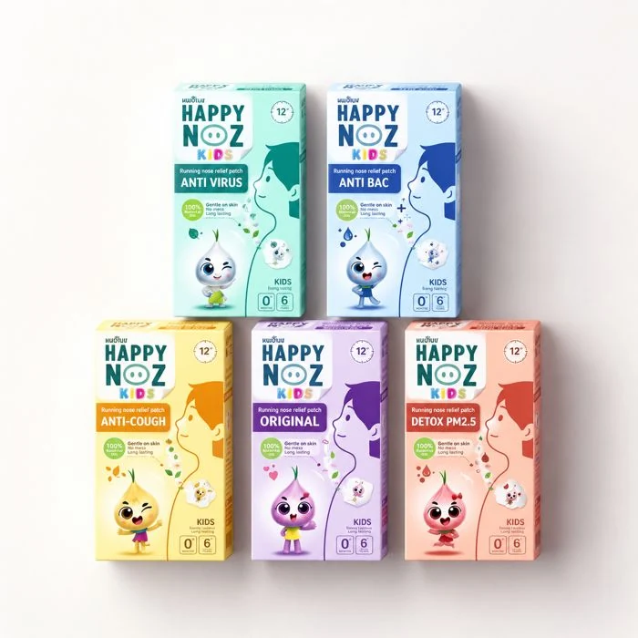Happy Noz Kids Aromatic Patch Collection