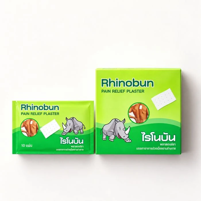Rhinobun Pain Relief Plaster – 10 Patches