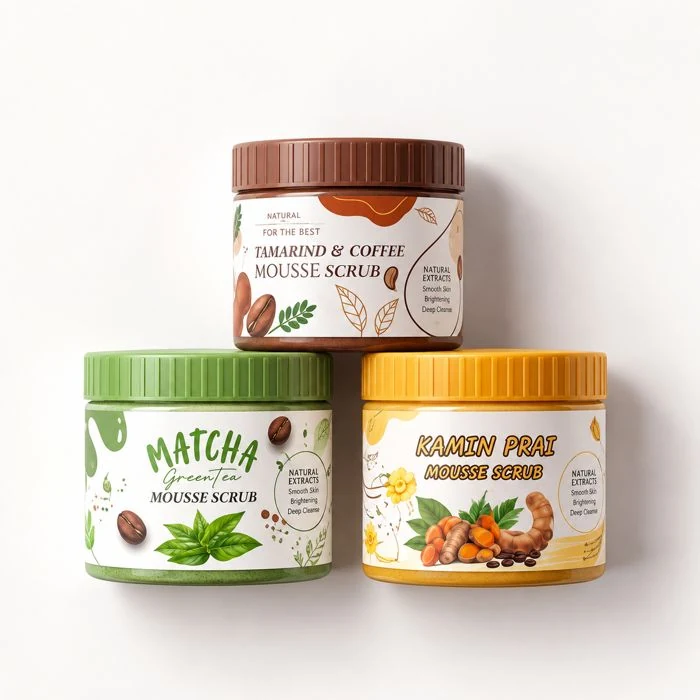 Mousse Body Scrub Collection – 650g