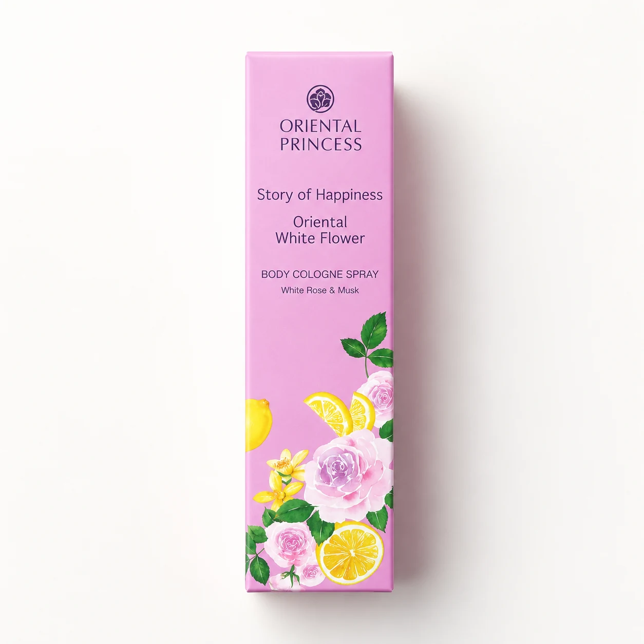 Oriental Princess Story of Happiness Oriental White Flower Body Cologne Spray