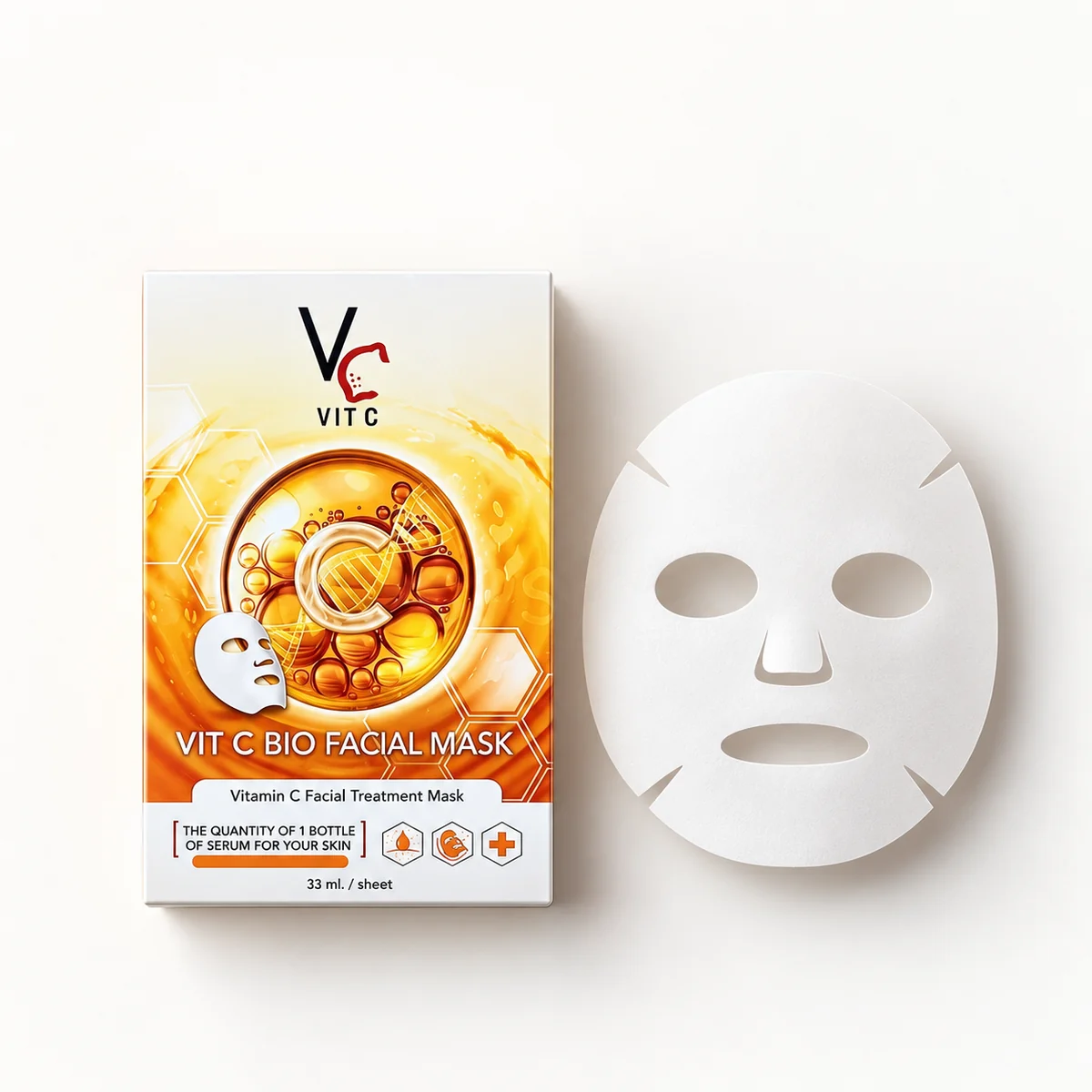 VIT C Bio Facial Mask