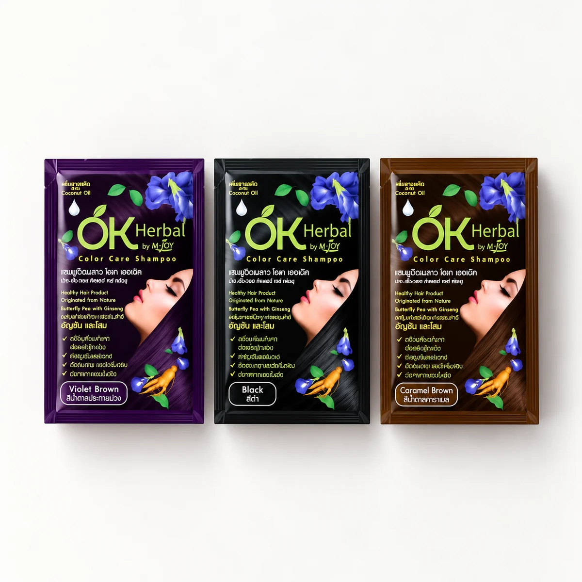 OK Herbal by M-Joy Color Care Shampoo Collection