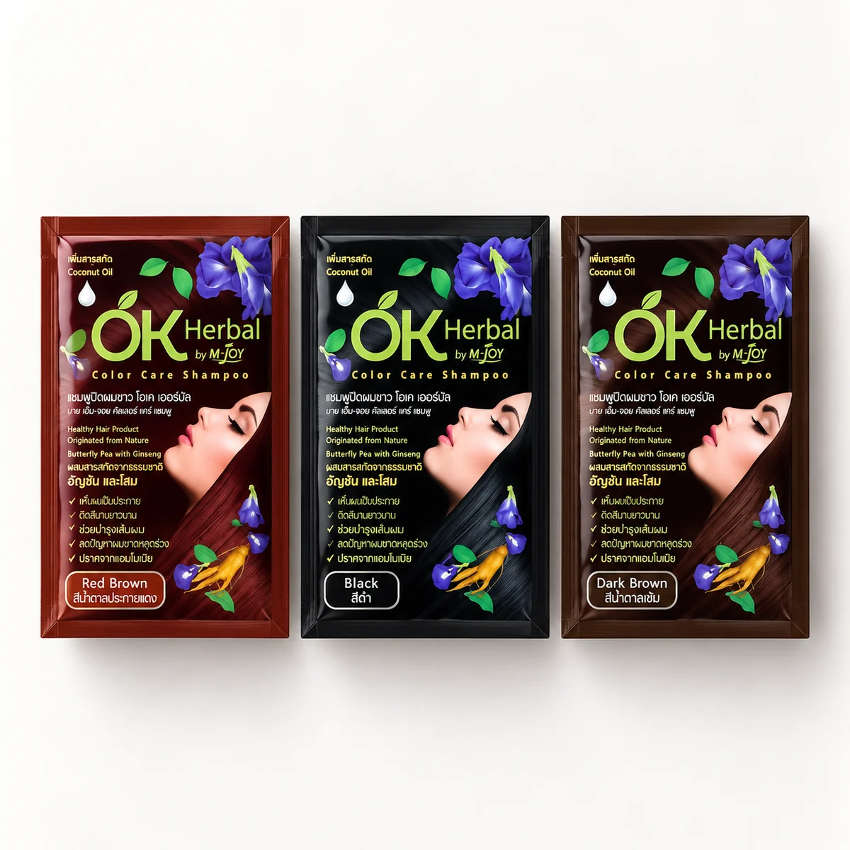 OK Herbal by M-Joy Color Care Shampoo – New Shade Collection