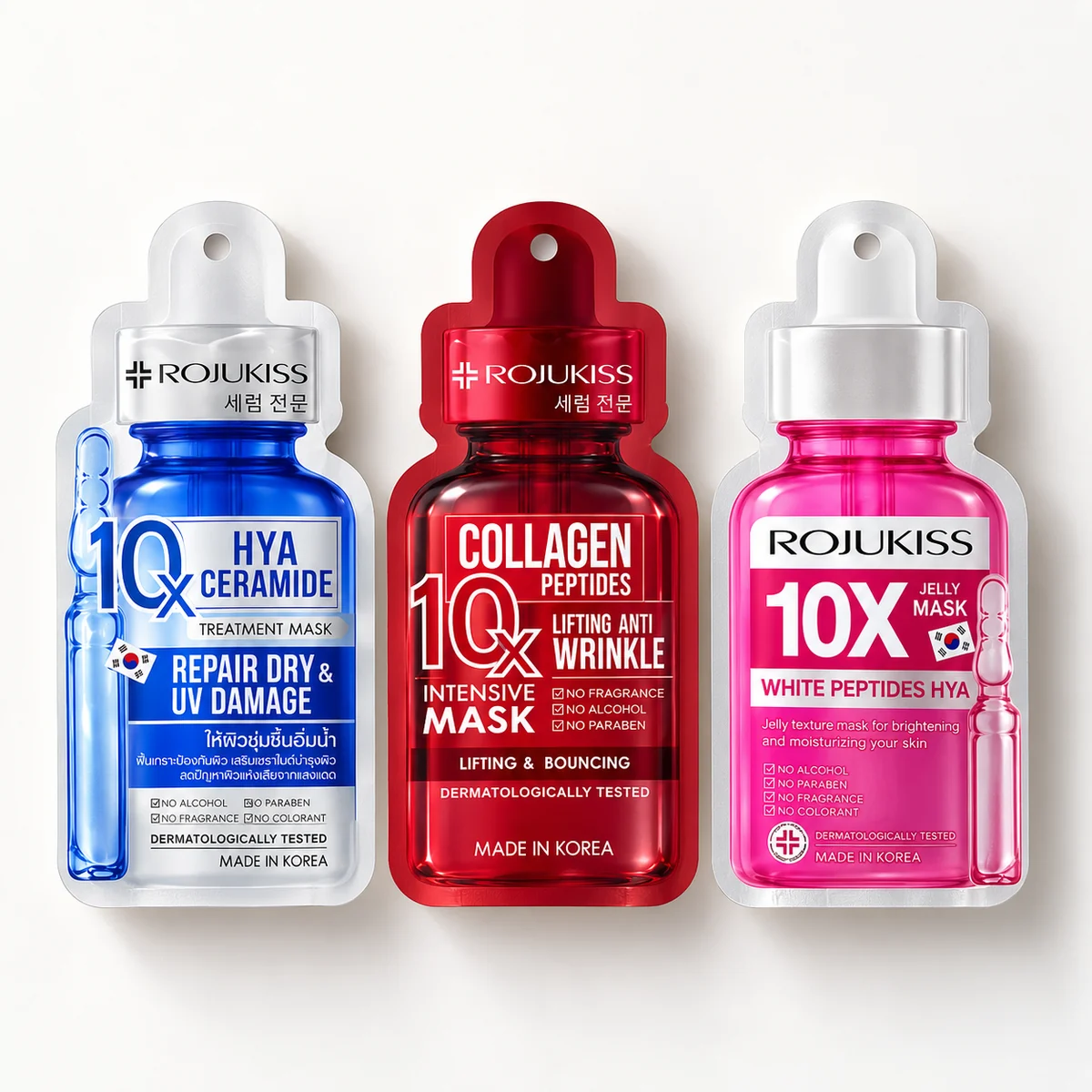 ROJUKISS 10X Treatment Mask Collection